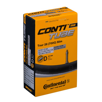 Dętka Continental Tour Slim 28"x1-1/8-1-3/8 Dunlop 40mm (700x28x37C)
