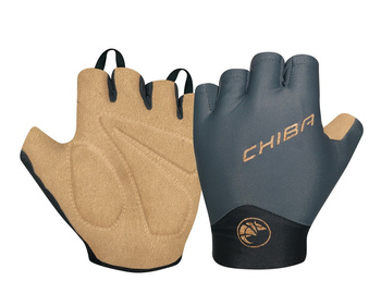 Rękawiczki rowerowe Chiba Eco Glove Pro ciemnoszare