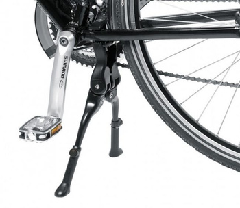 Nóżka rowerowa Humpert Ergotec Double Flex podwójna czarna