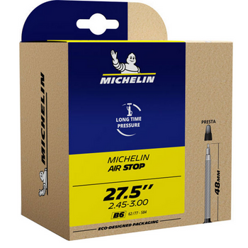 Dętka Michelin B6 Airstop 27.5x2.45/2.30 presta 48mm