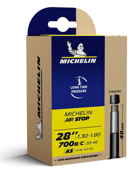 Dętka Michelin A3 Airstop 28x1.30-1.80 700x33/46 auto 48mm