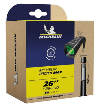 Dętka Michelin C4 Protek Max 26x1.85/2.40 auto 48mm