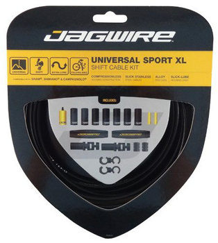 Zestaw przerzutkowy Jagwire Universal Sport XL czarny