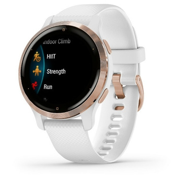 Garmin Venu 2s różowe złoto/biały - zegarek sportowy GPS