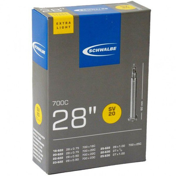 Dętka Schwalbe SV20 Extra Light 700x18/25 presta 80mm