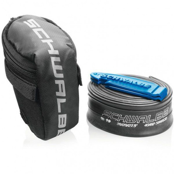 Torebka podsiodłowa Schwalbe + dętka MTB 26" SV13 i łyżki