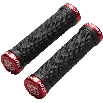 Chwyty Reverse R-Shock Lock On 29mm x 130mm czarno-czerwone