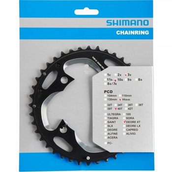 Zębatka Shimano Deore XT FC-M782 / M672 96mm 3x10 40T (AN)