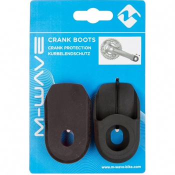 Osłona M-WAVE Crank Boots ramion korby czarna