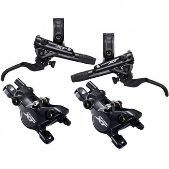 Hamulce tarczowe Shimano Deore XT BR-M8100 komplet G03A żywiczne